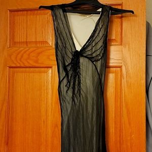 Floor length gown